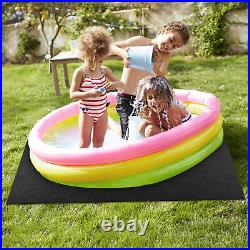 Hot Tub Ground Felt Pad Foldable Swimming Pool Liner Cover Water Absorb Felt Mat