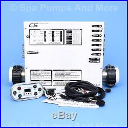 Hot Tub Heater Control Digital Spa Controller Pack C5 United Spas CBT7 & 6 cords