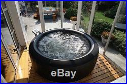 Hot Tub Inflatable Portable Spa Person Bubble Massage Heated Control Therapy New