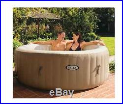 Hot Tub, Jacuzzi Spa 4-Person Inflatable Portable Heated Bubble, Jet-Stream, Relax
