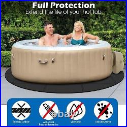 Hot Tub Mat Floor Protector Floor Mat 78 In Pad Spa Pool Foam Insulation Ground