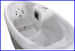 Hot Tub Spa 2 Person 16 Jets Oval Jacuzzi Heated Bubble Massage Pool Outdoor NEW