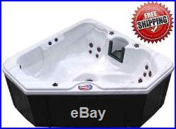 Hot Tub Spa 2 Person 28 Jets Backlit Jacuzzi Heated Bubble Massage Pool Outdoor