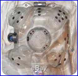 Hot Tub Spa 6 Person 30 Jets Jacuzzi Heated Bubble Massage Pool Waterfall Lights