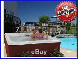 Hot Tub Spa 7 Person 60 Jets Jacuzzi Heated Bubble Massage Speakers Pool Cover