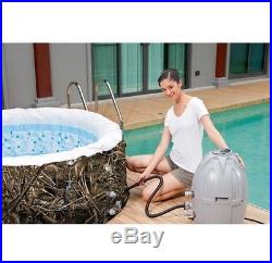 Hot Tub Spa Bath 4-Person Portable Inflatable AirJet System Water Filtering New