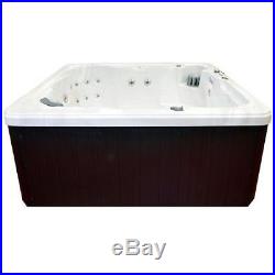 Hot Tub Spa Heater Machine Led Light Jacuzzi 6 Person Outdoor Cover Massage New