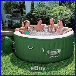 Hot Tub Spa Inflatable 4-6 Person Capacity Bubble Jets Heated Pool with Cover +