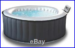 Hot Tub Spa Jacuzzi Inflatable 115 powerful air jets Heats up to 42°C Garden E