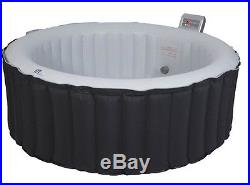 Hot Tub Spa Jacuzzi Inflatable 115 powerful air jets Heats up to 42°C Garden E