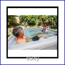 Hot Tub Spa Outdoor Indoor Cover 5 Person Led Massage Heater System Jacuzzi Bath