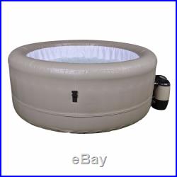 Hot Tub Spa Outdoor Patio Garden Bath Heated 4 Person Portable Yard Jacuzzi New