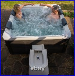 Hot Tub Spa Pool 6 Person Portable Hard-Sided Wi-Fi Jetted MSpa Thermal Cover