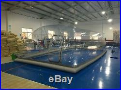 Hot Tub, Swimming Pool Solar Dome Cover Inflatable Tent including Blower & Pump