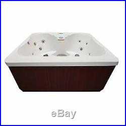 Hudson Bay Spas 4-person 14-jet Spa with Stainless jets and Silver