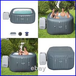 Hydrojet Inflatable Pool Hot Tub Spa For 4-6 Persons Freeze Shield 210 Gal. Capa