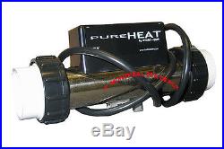Hydroquip PURE HEAT bath heater in-line 1.5kw 120V with pressure switch & NEMAcord