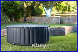 IN STOCK MSpa Silver Cloud Inflatable Hot Tub Spa Bubble 4 Person New Warranty