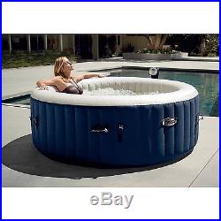 Inflatable Heated Hot Tub 4-Person Portable Spa Bubble Massage Pool Jacuzzi