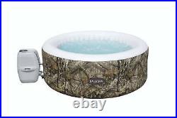 Inflatable Hot Tub 2-4 Person Outdoor Spa Power Saving Timer with Pump Cover New