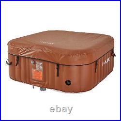 Inflatable Hot Tub, 2-6 Person Portable SPA Blow Up Hot Tub with Built in Heater