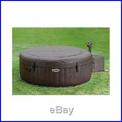 Inflatable Hot Tub 4 Person Bubble Jacuzzi Spa Massage Jets Heated Outdoor Pool