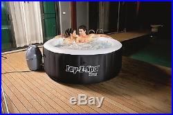 Inflatable Hot Tub 4 Person Portable Home Yard Spa Heated Bubble Massage NEW Box