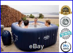 Inflatable Hot Tub AirJet Spa 6-Person Jacuzzi With Cover Portable Hawaii Pool