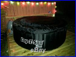 Inflatable Hot Tub Lay Z SPA 4 Person Spas Pool Bubbles And Hot Tubs With Cover