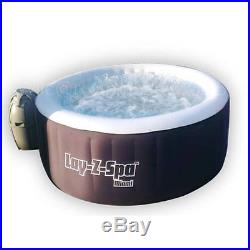 Inflatable Hot Tub Portable Above Ground Jacuzzi Spa With Heater Pump And Cover
