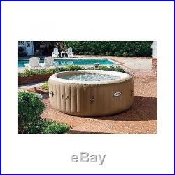 Inflatable Hot Tub Portable Heated Massage 4 Person Jacuzzi Spa Bubble Jets
