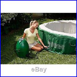 Inflatable Hot Tub Portable Massage Jet Spa Heated 4-6 Person Jacuzzi Outdoor