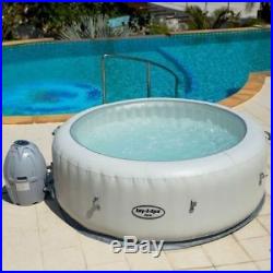 Inflatable Hot Tub Portable Spa 4-6 Person Bubble Jets Massage LED Light Jacuzzi