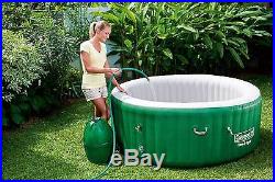 Inflatable Hot Tub Portable Spa 4 Person Massage Bubble Heated Jacuzzi Deck Pool