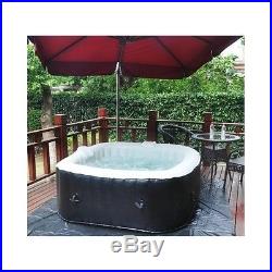 Inflatable Hot Tub Portable Spa Jacuzzi Massage Heated Pool 6 Person Homax New