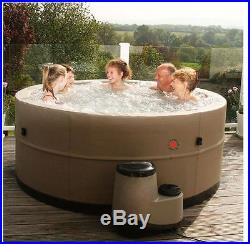 Inflatable Hot Tub Portable Spa Jets 5 Person Vinyl Accessories Outdoor Backyard