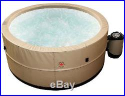 Inflatable Hot Tub Portable Spa Jets 5 Person Vinyl Accessories Outdoor Backyard