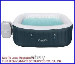 Inflatable Hot Tub Powerful Jet Blow-Up Spa Fits 4-6 Person With Filter And Pump