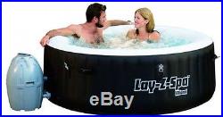 Inflatable Hot Tub Spa Jacuzzi 4 Person Portable Pump Rapid Heating Cover New