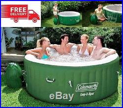 Inflatable Hot Tub Spa Lay Z Jet Premium 4 To 6 Person Relax heat water Outdoor