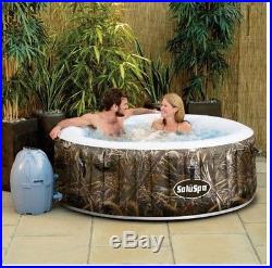 Inflatable Hot Tub Spa MAX-5 AirJet 4Per Portable Water Filtration LED Display