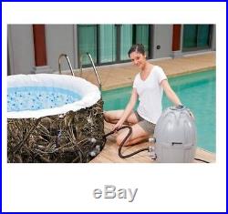 Inflatable Hot Tub Spa MAX-5 AirJet 4-Person Portable Patio Garden LED Display