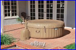 Inflatable Hot Tub Spa Pool Heated Massage Jets Bubbles Blow Up Portable 4Person