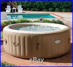 Inflatable Hot Tub Spa Pool Heated Massage Jets Bubbles Blow Up Portable 4Person