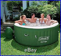 Inflatable Hot Tub Spa Portable Heated Massage Outdoor Relax Pump Heated Lay