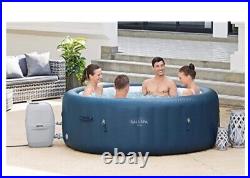 Inflatable Hot Tub set, including Hot Tub, Insulated Ground Mat & 3 Cushions