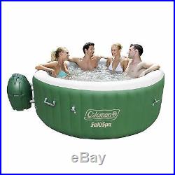 Inflatable Hot Tub spa massage outdoor jetted 2 to 4 person heated go anywhere
