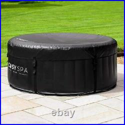 Inflatable Hot Water Tub Spa Outdoor Heated Bubble Jacuzzi 2-6 Person Capacity