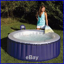Inflatable Outdoor Spa Jets Portable Heated Massage Hot Tub Jacuzzi 4 Person NEW