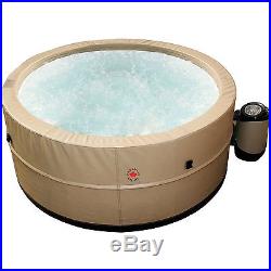 Inflatable Portable Spa Foam Insulated Massage Jaccuzi Jet Hot Tub Heated Bubble
